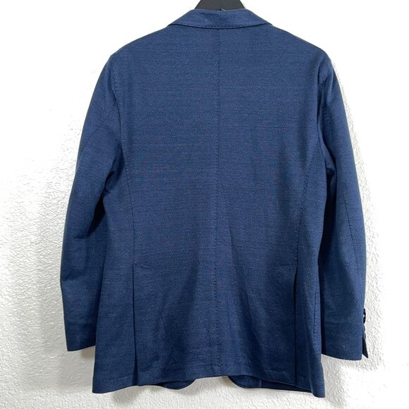 L.B.M. 1911 Tailored Limited Edition Unstructured Herringbone Blazer Men's Size - Picture 7 of 12